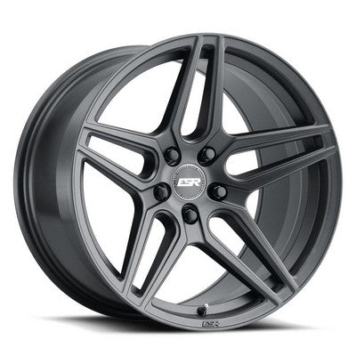 ESR Wheels CUSTOM DRILL RF15 18X8.5 -10 67.1 MATTE GRAPHITE..PCD:..(-10 TO +35) OFFSET