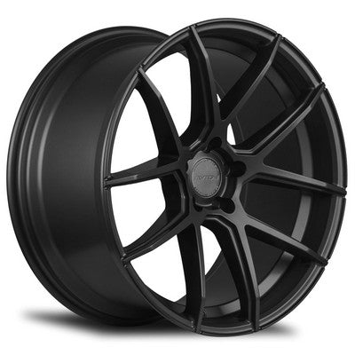 SL-02 MATTE BLACK 18x9.5 5x114.3 et18 cb73.1