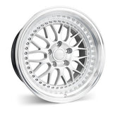 ESR Wheels 20X9 5X120 +20 72.56 HYPER SILVER MACHINE LIP SR01