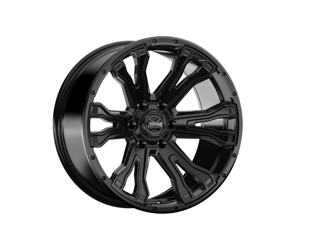 Torque Prime | Satin Black | 20x9 | 6x135 | -12mm