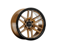 Torque Pritchett | Bronze w/Black Lip | 17x9 | 6x5.5 | 0mm