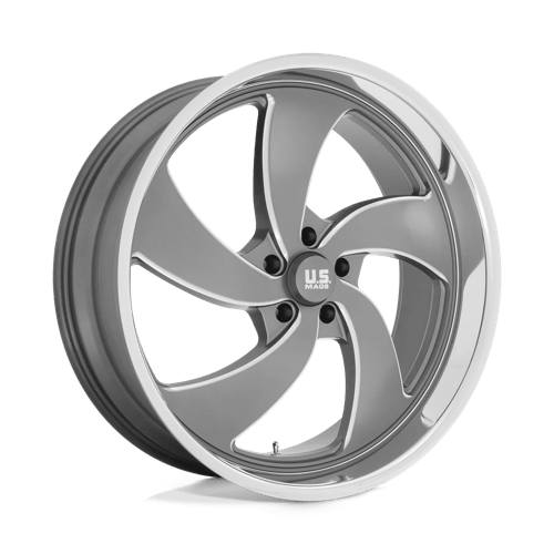 US Mag 1PC U133 22X10.5 5X4.75 ANTH-MILL-DCL 01MM Wheels