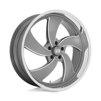 US Mag 1PC U133 22X10.5 5X4.75 ANTH-MILL-DCL 01MM Wheels