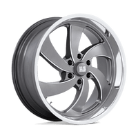 US Mag 1PC U133 22X10 6X5.5 ANTH-MILL-DCL 25MM Wheels