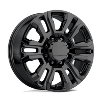 Performance Replicas PR207 22X8.5 8X6.5 G-BLK 15MM Wheels