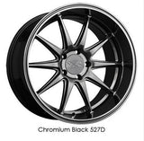 XXR 527D Chromium Black 20x9 5x114.3 et35 cb73.1