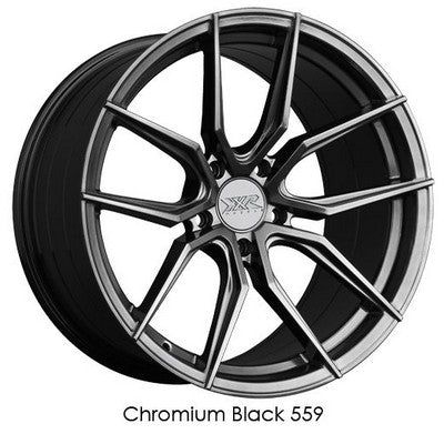 XXR 559 Chromium Black 19x8.5 5x114.3 et40 cb73.1