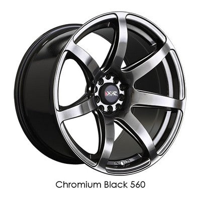 XXR 560 Chromium Black 18x8.5 5x100/5x114.3 et20 cb73.1