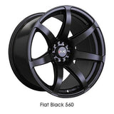 XXR 560 Flat Black 18x8.5 5x100/5x114.3 et35 cb73.1