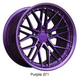 XXR 571 Diamond Cut Purple 20x10.5 5x114.3 et35 cb73.1