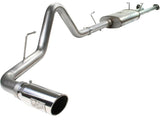 aFe MACHForce XP Exhaust Cat-Back SS-409 07-09 Toyota Tundra V8-5.7L w/ Polished Tip | Too Fast Autoparts | Order Online