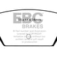 EBC 93-94 Eagle Talon 1.8 Redstuff Rear Brake Pads