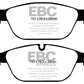 EBC 11-12 Audi A8 Quattro 3.0 Supercharged Redstuff Front Brake Pads