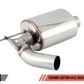AWE Tuning BMW F3X 335i/435i Touring Edition Axle-Back Exhaust - Chrome Silver Tips (90mm)