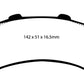 EBC 03-05 Chevrolet Astro Van 2WD Greenstuff Rear Brake Pads