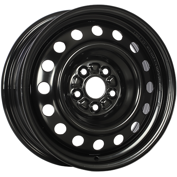 RNB STEEL WHEEL Black E-CoatingRNB15007A | Size: 15x6.0 | Bolt Pattern: 5x100 | Offset: 40 | Center Bore: 54.1