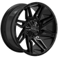 Ruffino HARD Voodoo Gloss BlackRUF5420004 | Size: 20x10.0 | Bolt Pattern: 6x135/6x139.7 | Offset: -12 | Center Bore: 87.1