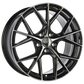 DAI Wheels A-Spec Gloss Black - Machined FaceDW1241601 | Size: 16x7.0 | Bolt Pattern: 4x100 | Offset: 40 | Center Bore: 73.1
