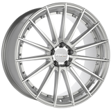 720Form RF3-V Silver - Machined FaceFF112005 | Size: 20x9.0 | Bolt Pattern: 5x112 | Offset: 25 | Center Bore: 66.6