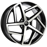 ART Replica 276 Gloss Black - Machined FaceR27619001 | Size: 19x8.0 | Bolt Pattern: 5x112 | Offset: 45 | Center Bore: 57.1