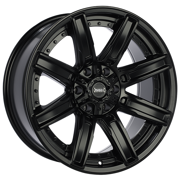 Ruffino HARD FORGED Satin BlackRUF611701 | Size: 17x9.0 | Bolt Pattern: 5x127/5x139.7 | Offset: 20 | Center Bore: 77.8