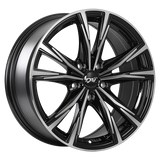 DAI Wheels ORACLE Gloss Black - Machined FaceDW801601 | Size: 16x7.0 | Bolt Pattern: 5x114.3 | Offset: 40 | Center Bore: 67.1