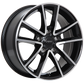 ART Replica 48 Gloss Black - Machined FaceR4817003 | Size: 17x7.5 | Bolt Pattern: 5x127 | Offset: 35 | Center Bore: 71.5