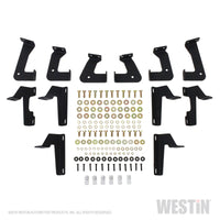 Westin 18-20 Jeep Wrangler JL Unlimited 4DR HDX Drop Nerf Step Bars - Noir texturé