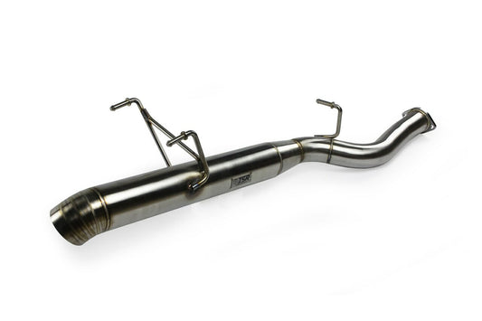 ISR Performance Series II – EP Single Tip Blast Pipe Exhaust System -Resonated- Nissan 240sx 89-94 (S13)