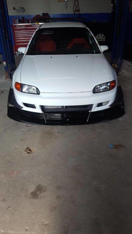 1991-1995 honda civic EG mugen lip" Front Splitter" | Too Fast Autoparts | Order Online