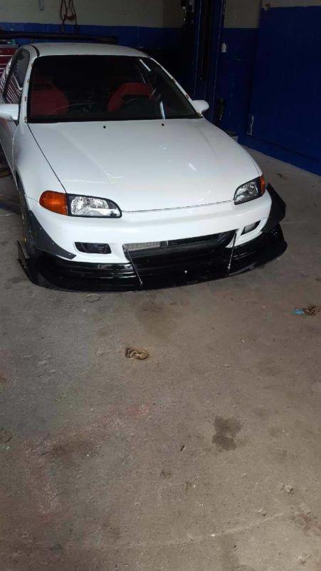 1991-1995 honda civic EG mugen lip" Front Splitter" | Too Fast Autoparts | Order Online