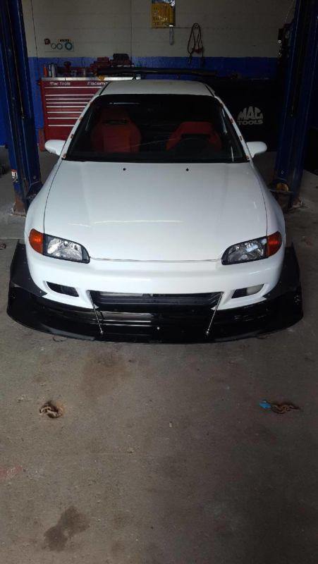 1991-1995 honda civic EG mugen lip" Front Splitter" | Too Fast Autoparts | Order Online