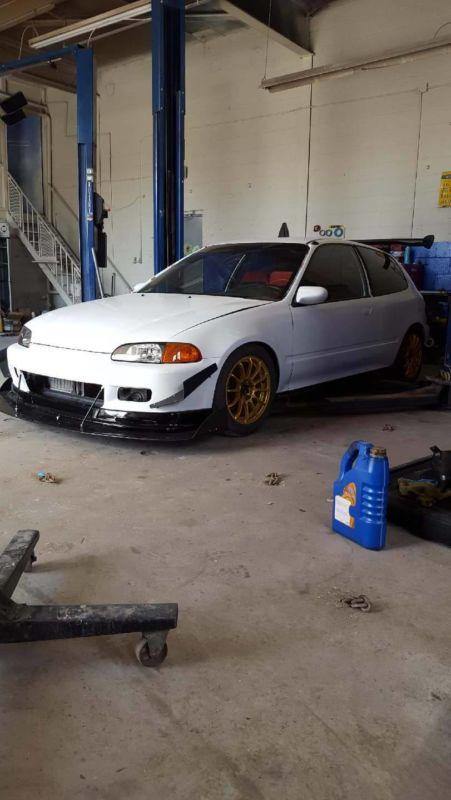 1991-1995 honda civic EG mugen lip" Front Splitter" | Too Fast Autoparts | Order Online