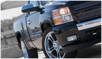 Bushwacker 07-13 Chevy Silverado 1500 Fleetside OE Style Flares 4pc 69.3in Lit - Noir