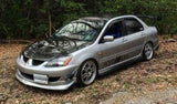 2003-2007 Mitsubishi Lancer/Ralliart Side Splitters | Too Fast Autoparts | Order Online