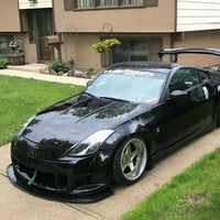 2003-2008 Nissan 350z Amuse/duraflex bumper" Front Splitter"