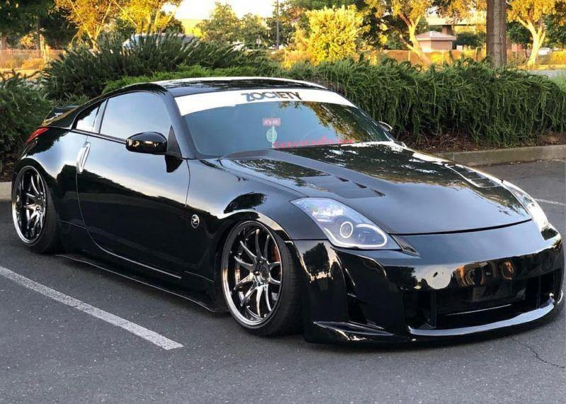 2003-2009 Nissan 350z Side Splitters | Too Fast Autoparts | Order Online
