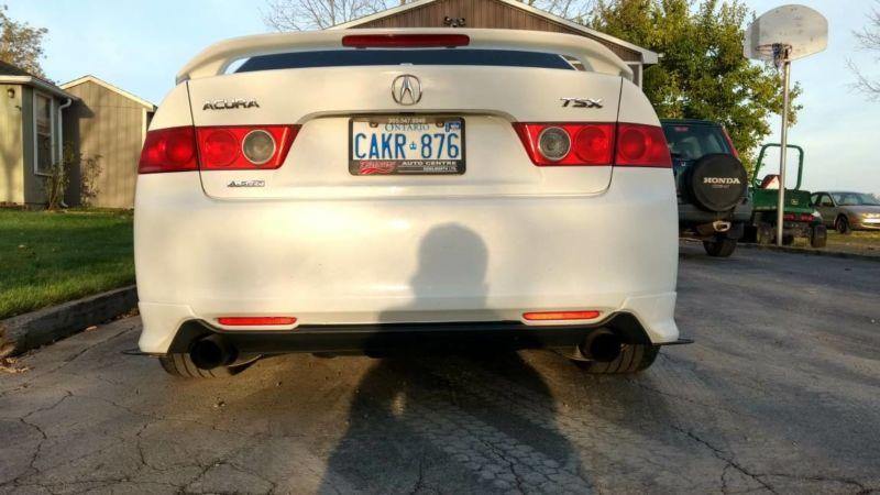 2006-2008 acura tsx a-spec Rear Spats | Too Fast Autoparts | Order Online