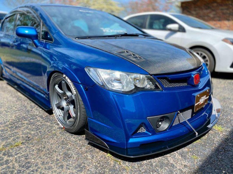 2006-2011 Honda Civic Mugen RR bumper" Front Splitter" | Too Fast Autoparts | Order Online