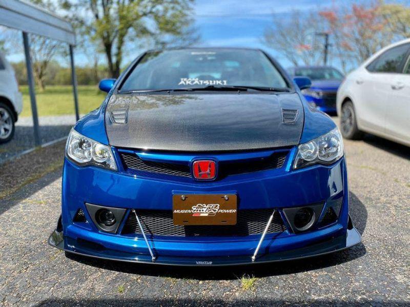 2006-2011 Honda Civic Mugen RR bumper" Front Splitter" | Too Fast Autoparts | Order Online