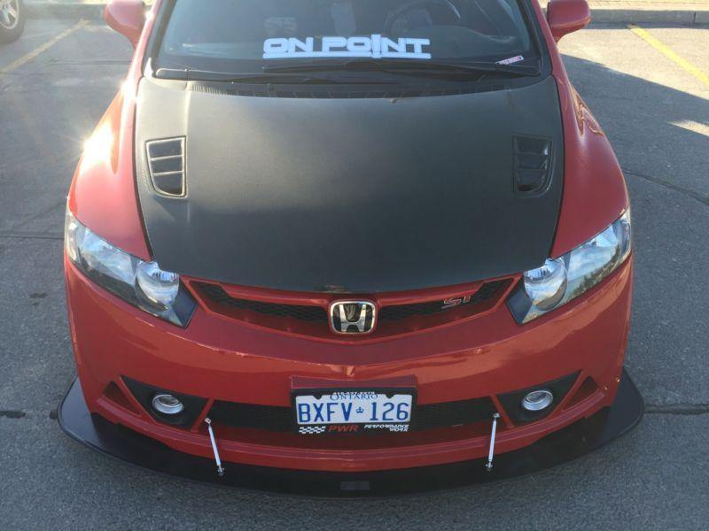 2006-2011 Honda Civic Mugen RR bumper" Front Splitter" | Too Fast Autoparts | Order Online