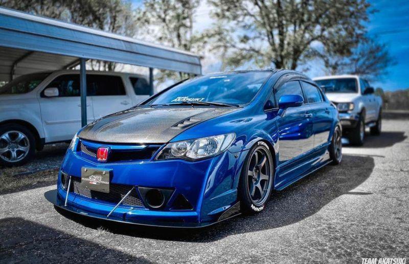 2006-2011 Honda Civic Mugen RR bumper" Front Splitter" | Too Fast Autoparts | Order Online