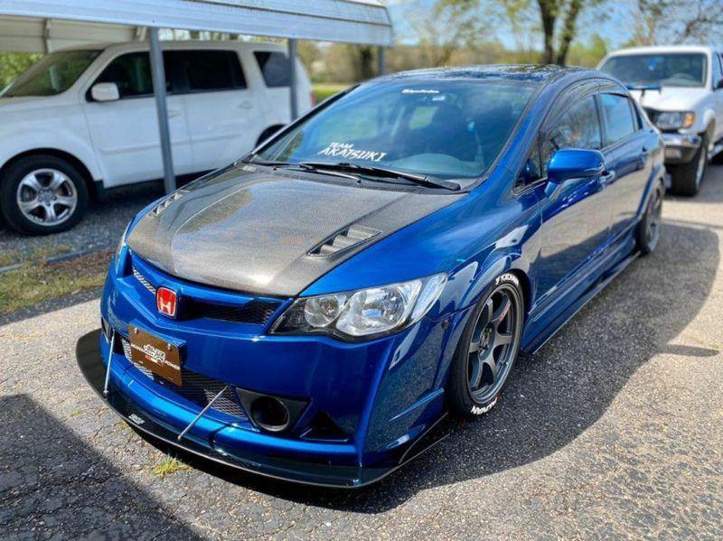 2006-2011 Honda Civic Mugen RR bumper" Front Splitter" | Too Fast Autoparts | Order Online