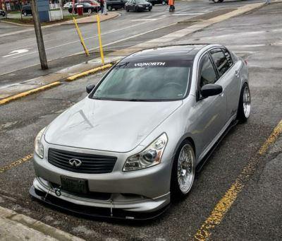 2007-2009 Infiniti g35 sedan OEM sport lip" Front Splitter" | Too Fast Autoparts | Order Online