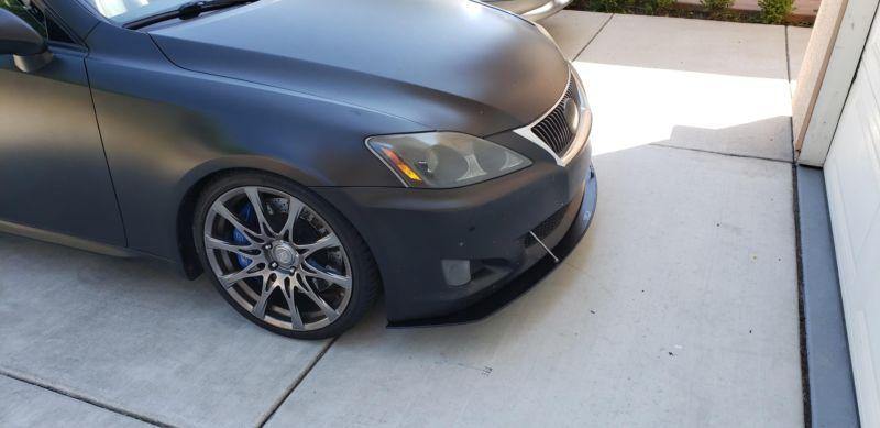 2007-2010 Lexus is250/is350 Front Splitter | Too Fast Autoparts | Order Online