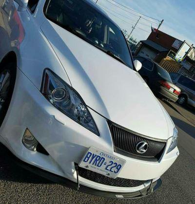 2007-2010 Lexus is250/is350 Front Splitter