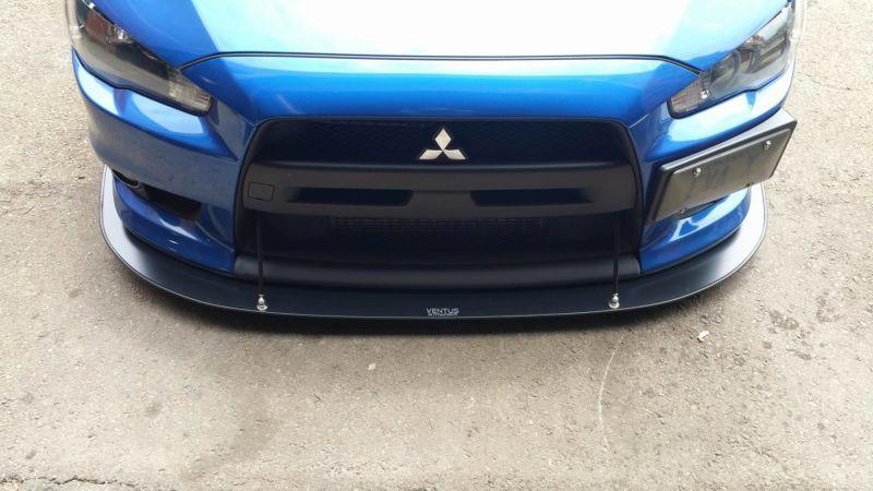 2007-2015 Mitsubishi EVO X Front Splitter Ventus AutoWorks 