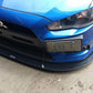 2007-2015 Mitsubishi EVO X Front Splitter  Too Fast Autoparts