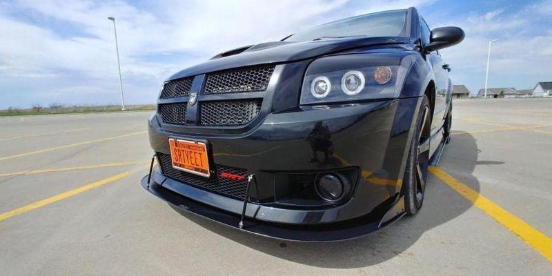 2008-2009 Dodge Caliber SRT Front Splitter  Too Fast Autoparts