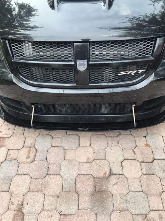 2008-2009 Dodge Caliber SRT Front Splitter Ventus AutoWorks 